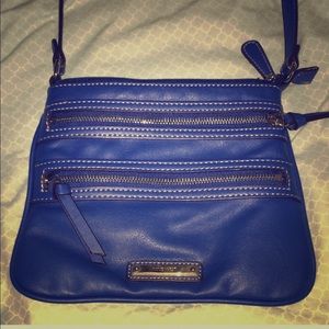 Blue crossbody